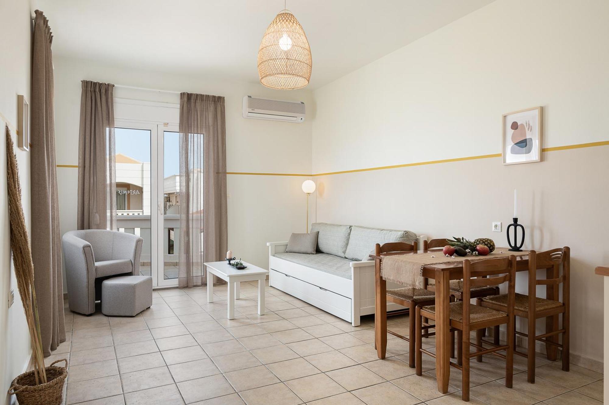 Artemis Apartments Stalós Kamer foto